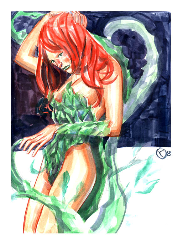 poison ivy comic. poison ivy comic character.